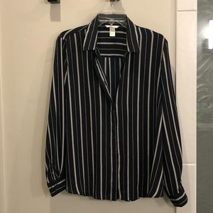 H&M striped blouse